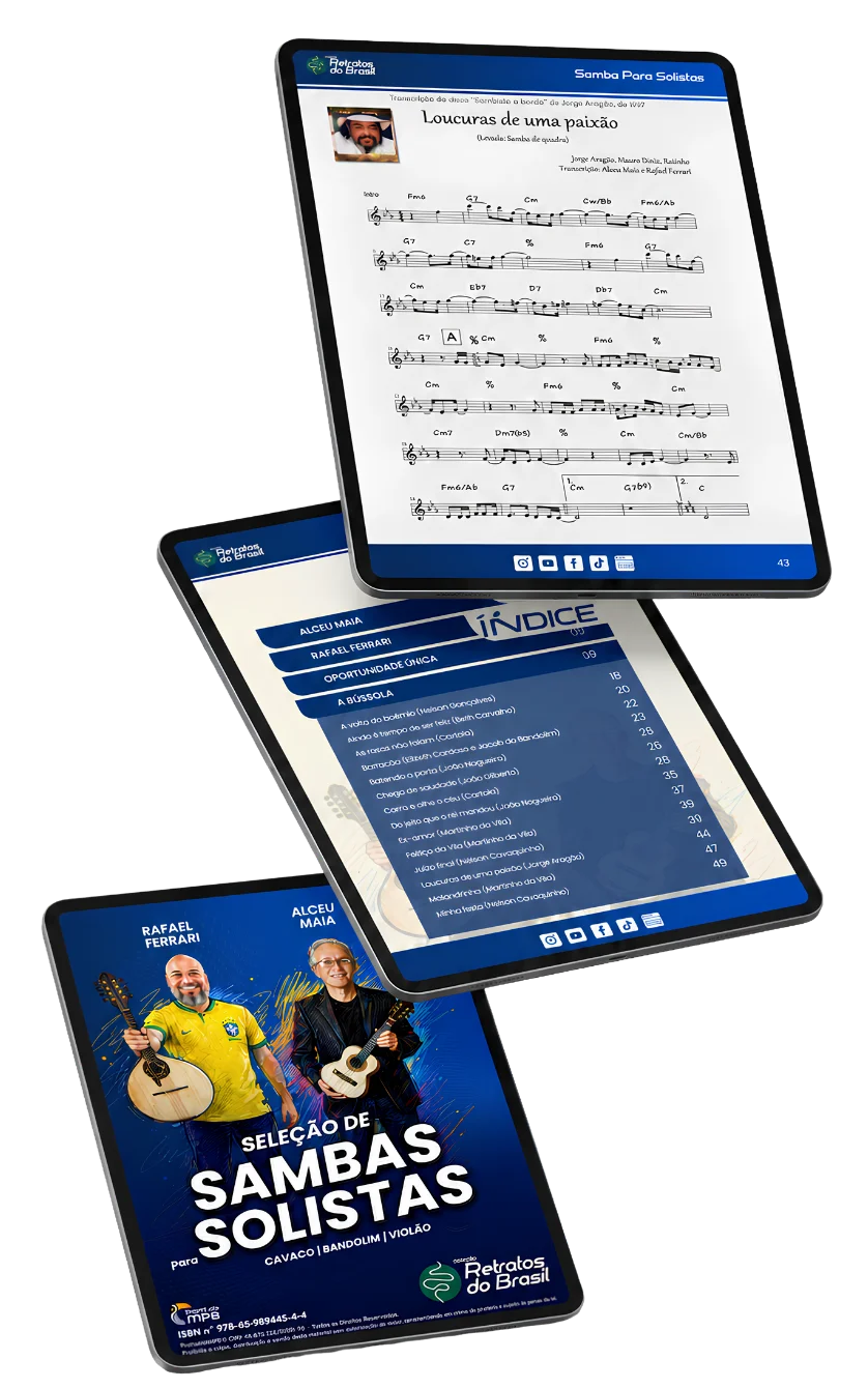 e-Book Seleção de Sambas Para Solistas