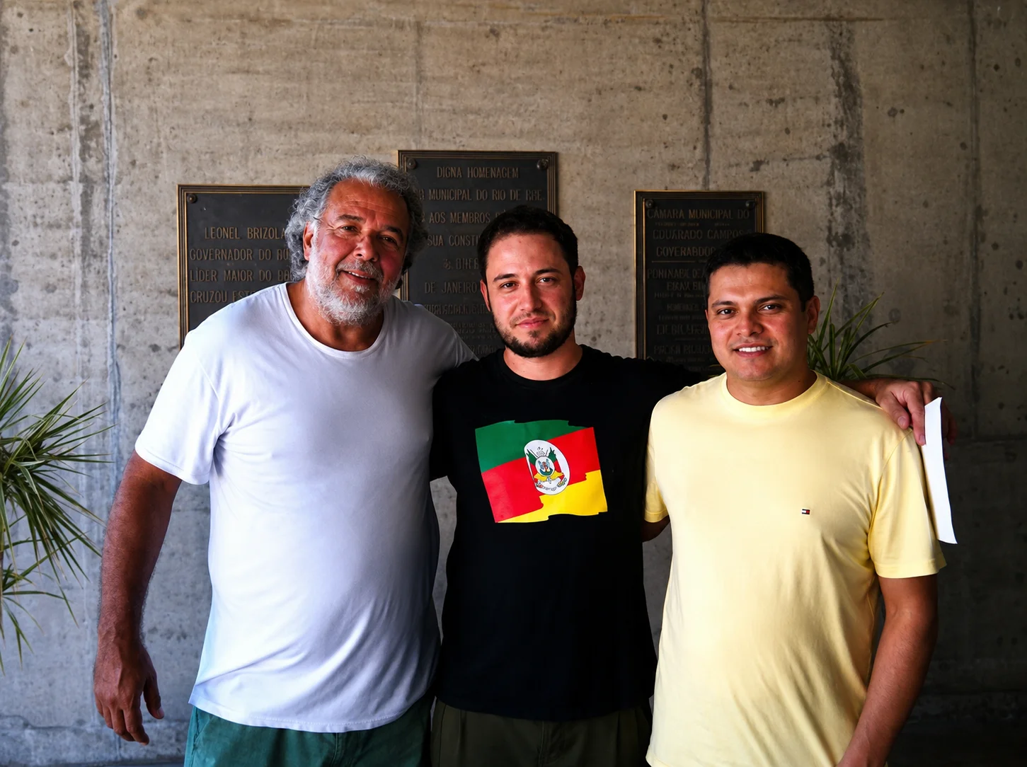 Com Arismar do E. Santo e Jorge Cardoso